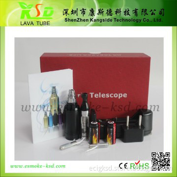 stainless steel spring loaded firing button e cig matrix telescope